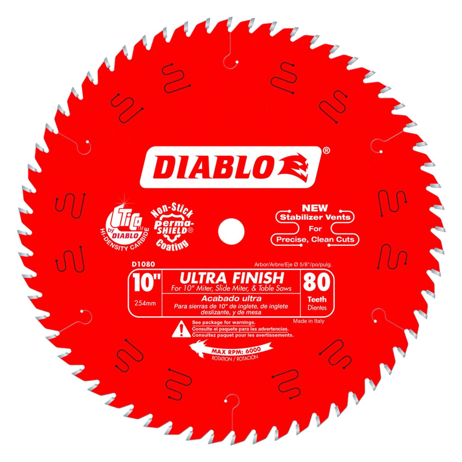 Diablo Ultra Finish Saw Blade - Inhomebuy