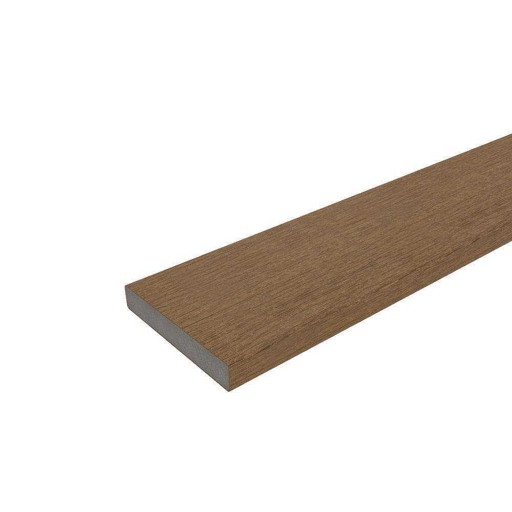 NewTechWood 1/2 in. x 3-1/2 in. x 5-3/4 ft Flat Top Composite Fence Picket - Inhomebuy