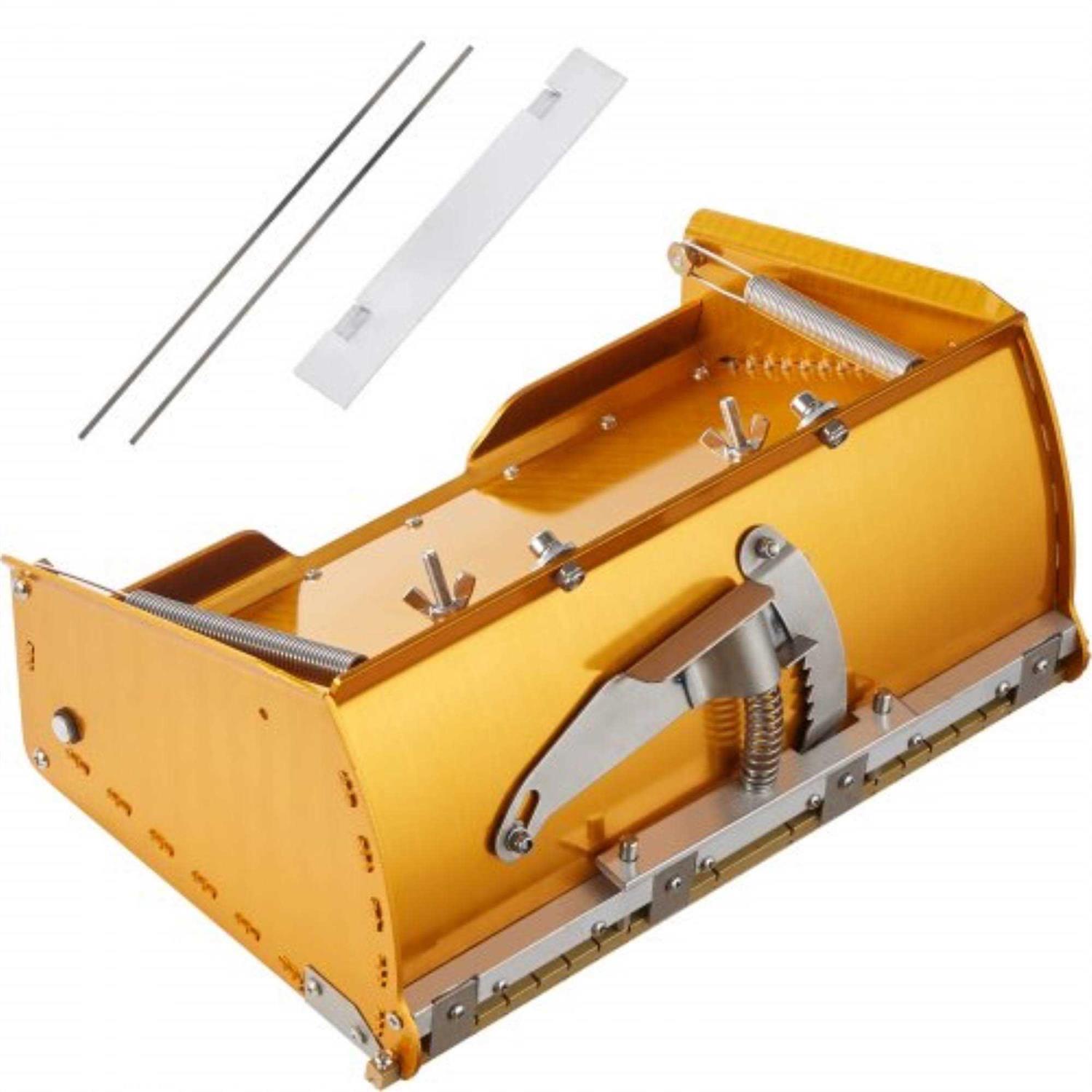 VEVOR Driveway Markers 48 inch 0.4 inch Diameter Orange Fiberglass Poles Snow Stakes with Reflective Tape - Inhomebuy