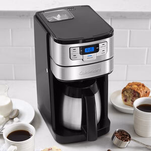 Cuisinart Grind & Brew Coffee Maker: 10-cup thermal carafe | DGB-450C - Inhomebuy