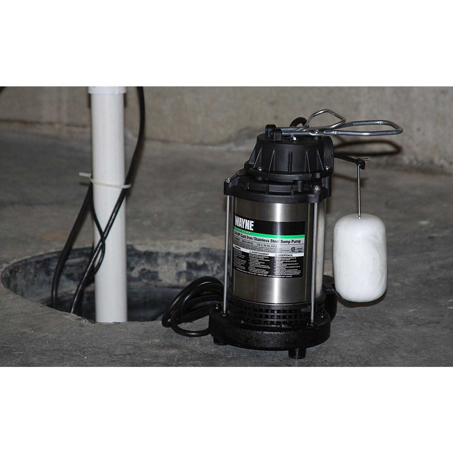 Wayne 3/4 HP Submersible Sump Pump - Inhomebuy