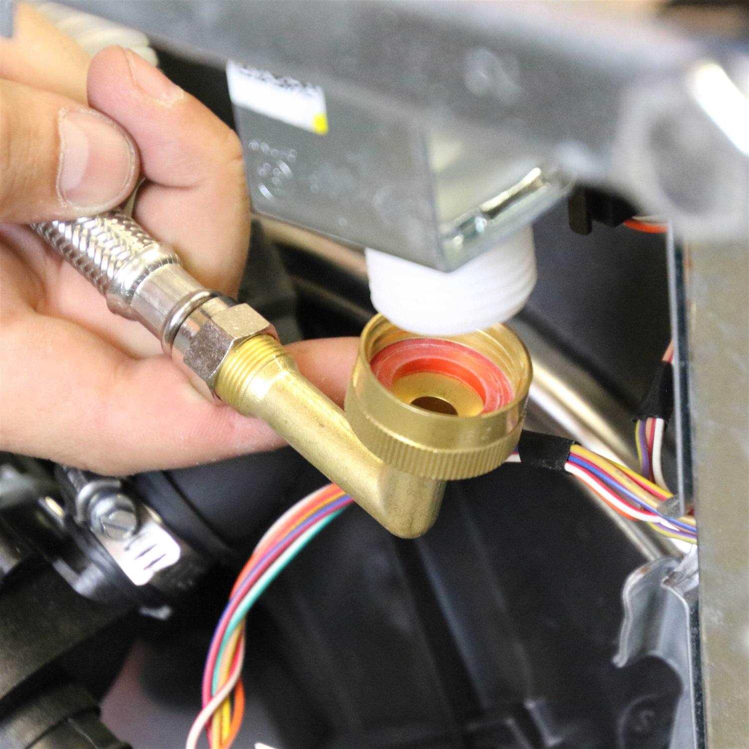 EASTMAN Brass Waste and Overflow Shoe 35224 - Inhomebuy