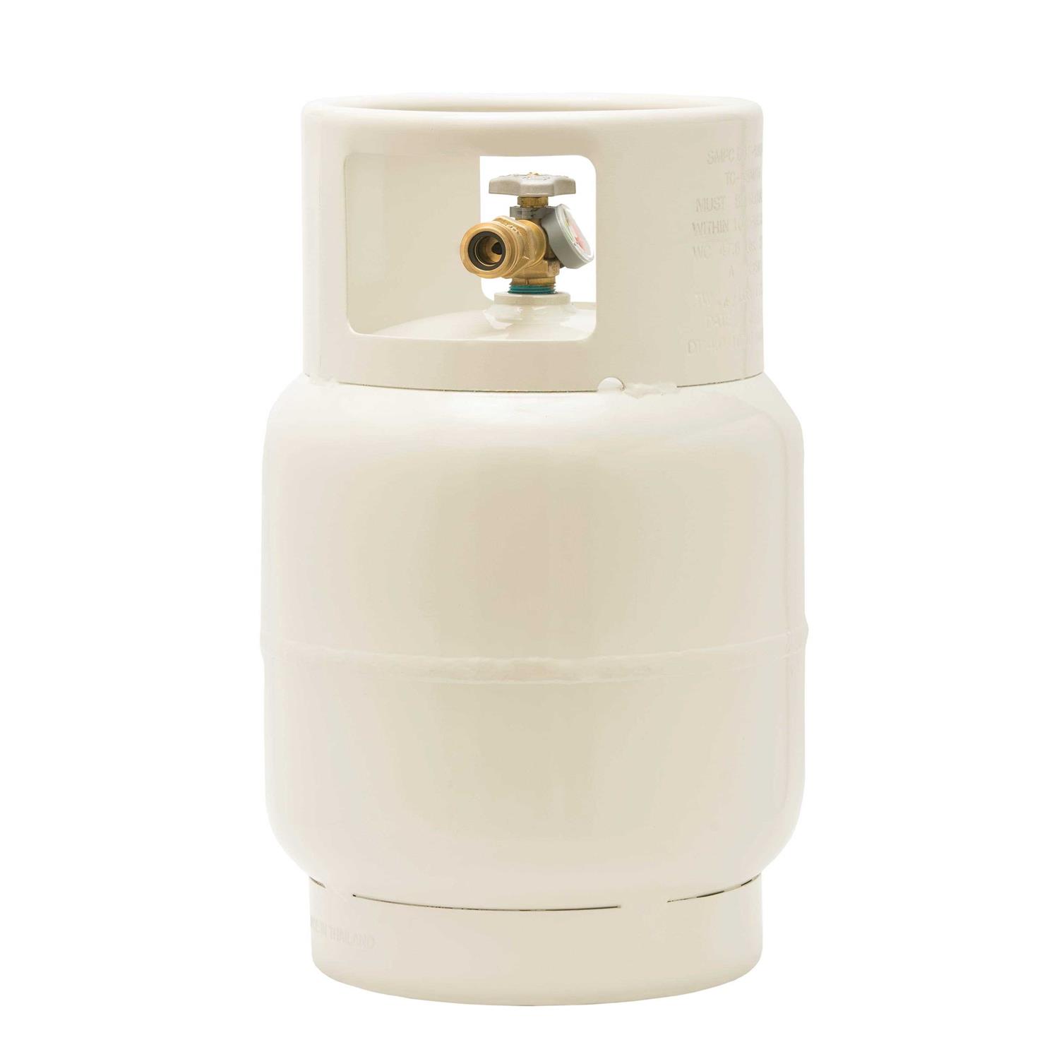 Flame King YSN201b 20 Pound Steel Propane Tank Cylinder with Type 1 Overflow Protection Device Valve, for Grills and BBQs - Inhomebuy