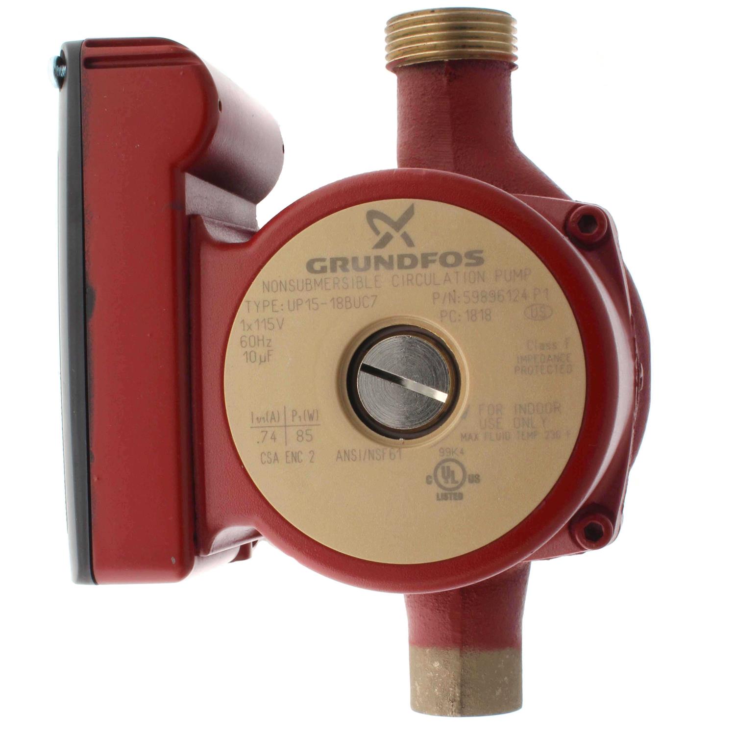Grundfos Single Phase Circulating Pump - Inhomebuy