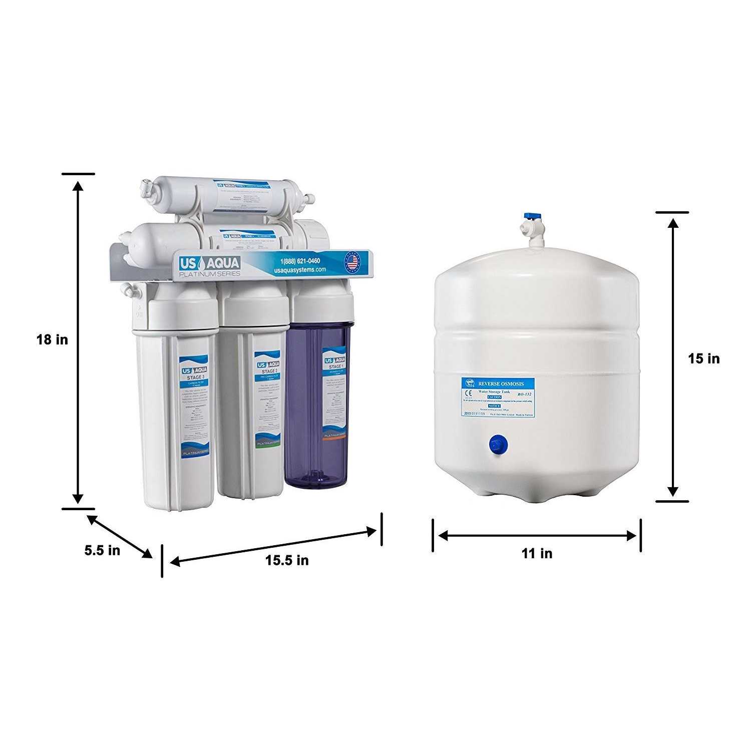 Nu Aqua 3 Stage Whole House Water Filtration System - Inhomebuy