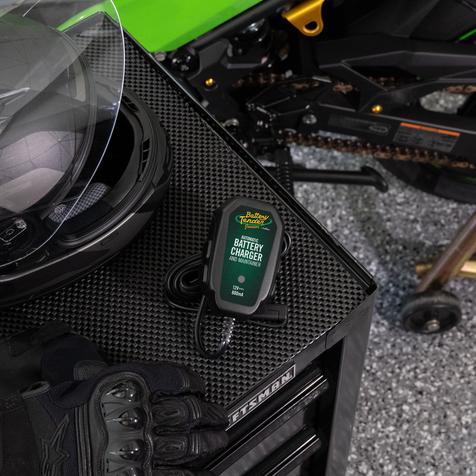 Battery Tender JR High Efficiency 800mA Battery Charger. - Inhomebuy