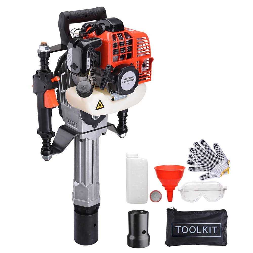 Yescom 12 Earth Auger Bit Fence Post Hole Digger Drill Bit for Gardening Projects - Inhomebuy