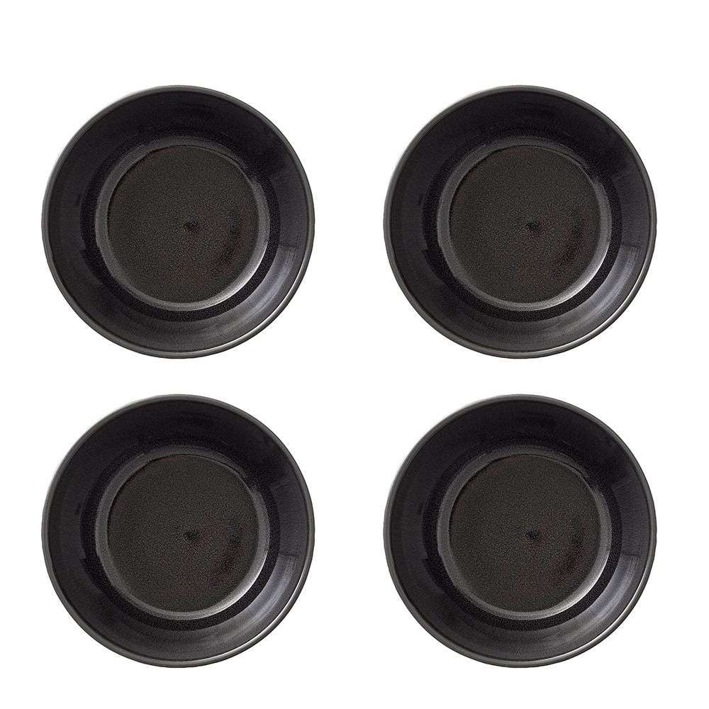 Bowl Set 12x6cm 4pcs Galaxy Black - Inhomebuy
