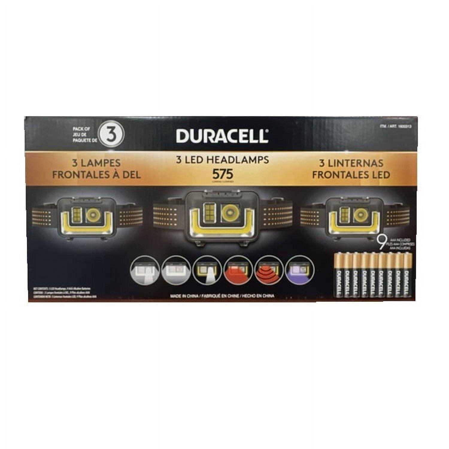 Duracell 550 LED Lumen Headlamp - Inhomebuy