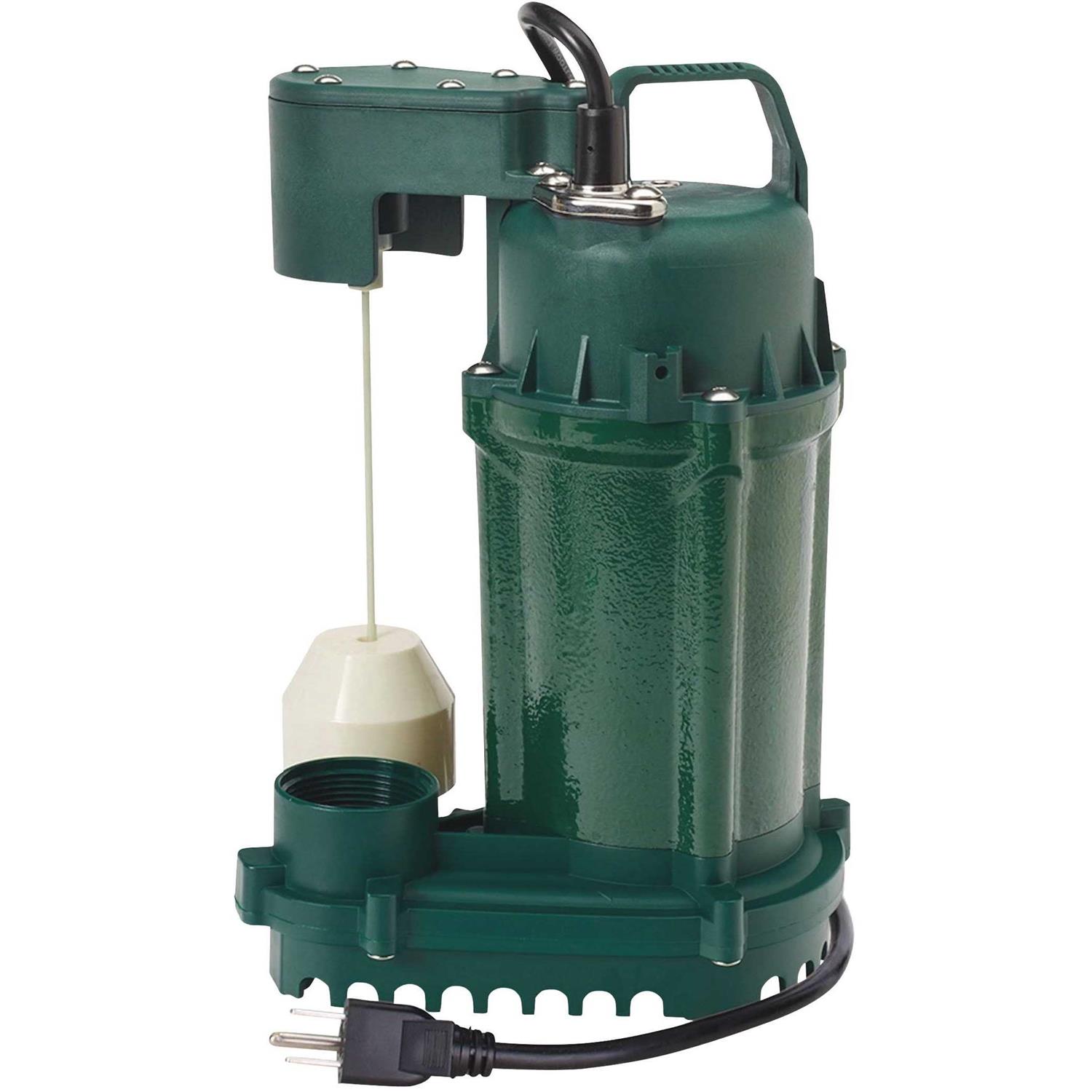 Zoeller 1/2 HP Cast Iron Automatic Sewage Pump 266-0005 - Inhomebuy