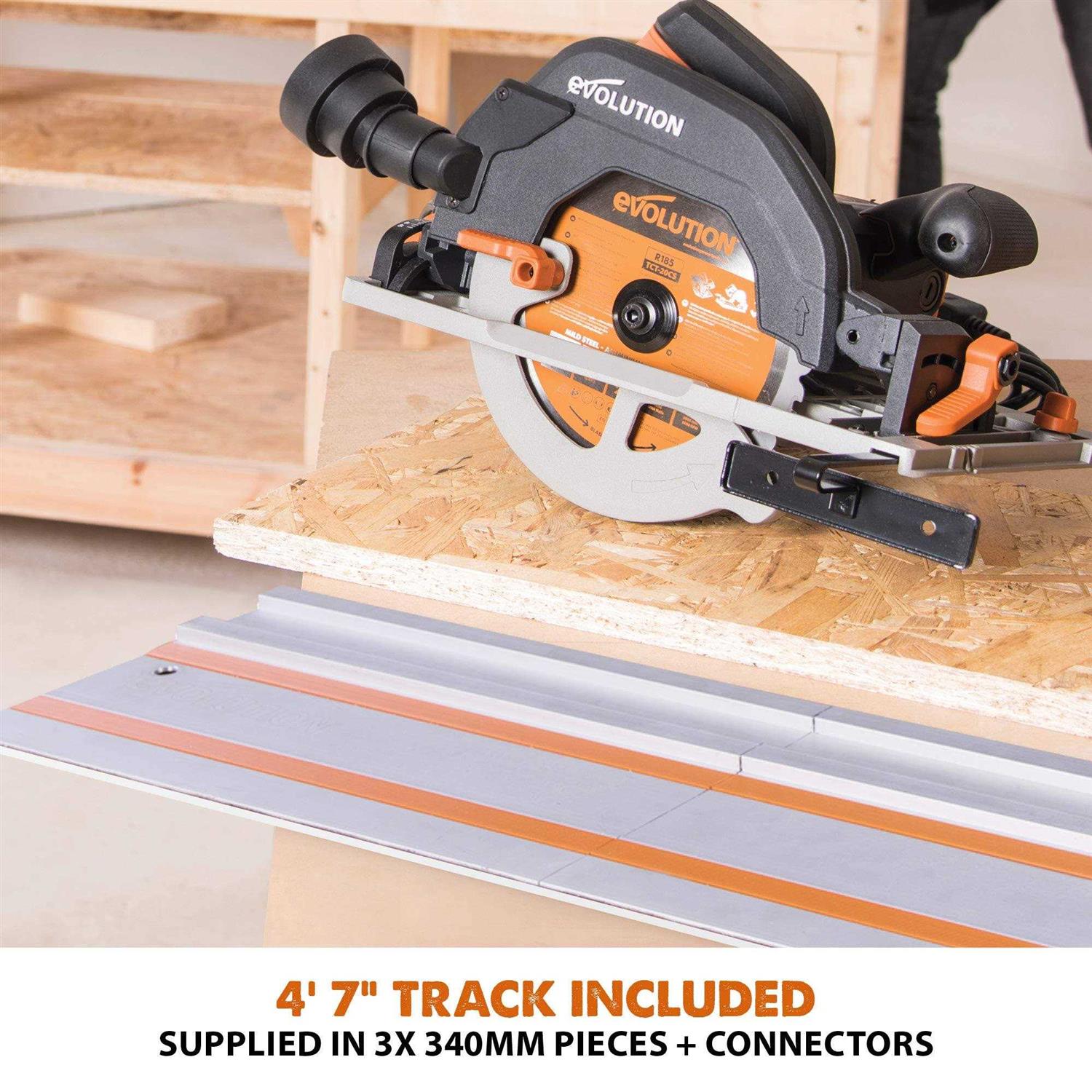 Evolution Power Tools Compact Folding Miter Saw Stand with Quick Release Mounting Brackets - Inhomebuy