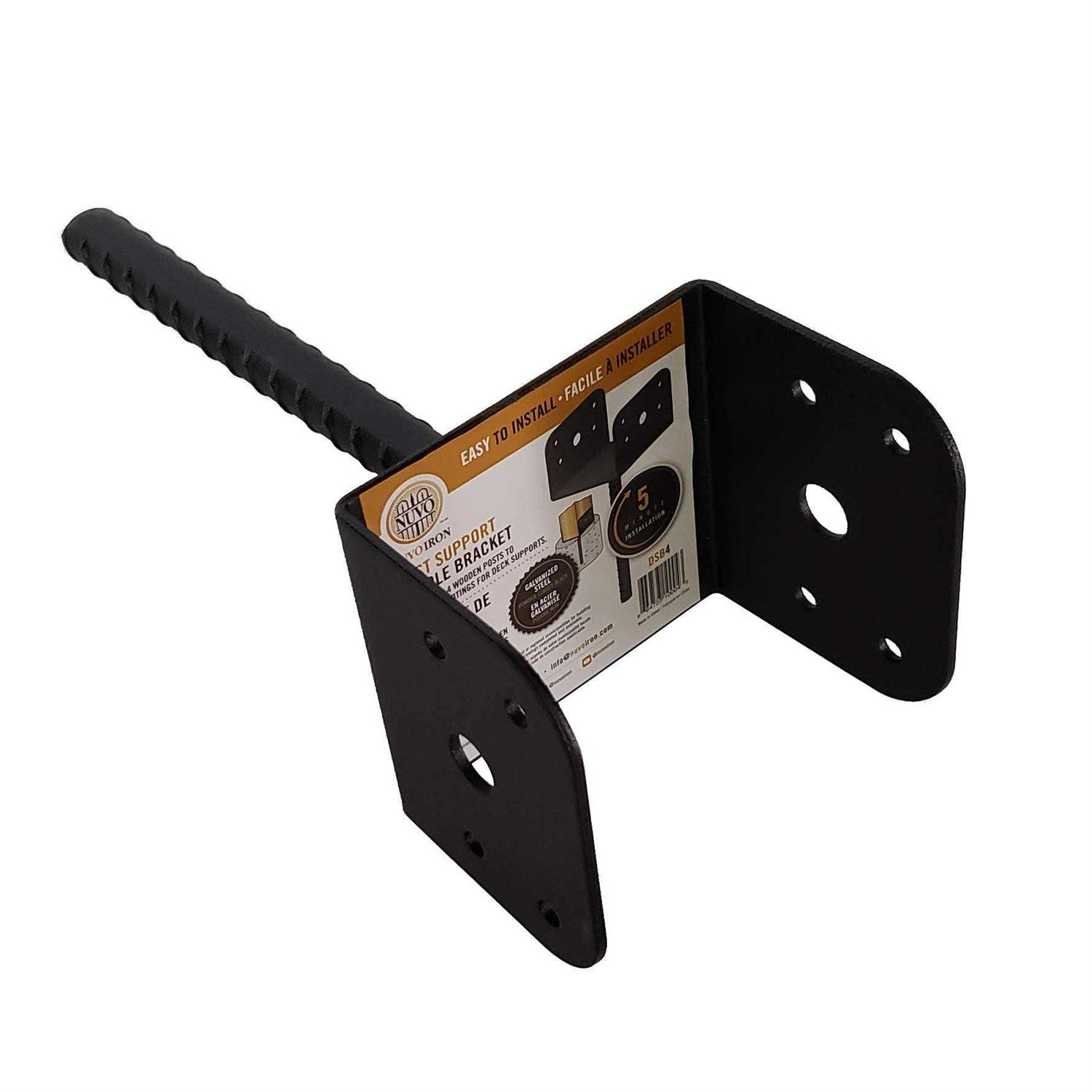 Nuvo Iron DGI0141 45 in. x 68 in. Diamond Tipped Gate Door with Arched External Rail for 48 in. Openings - Inhomebuy