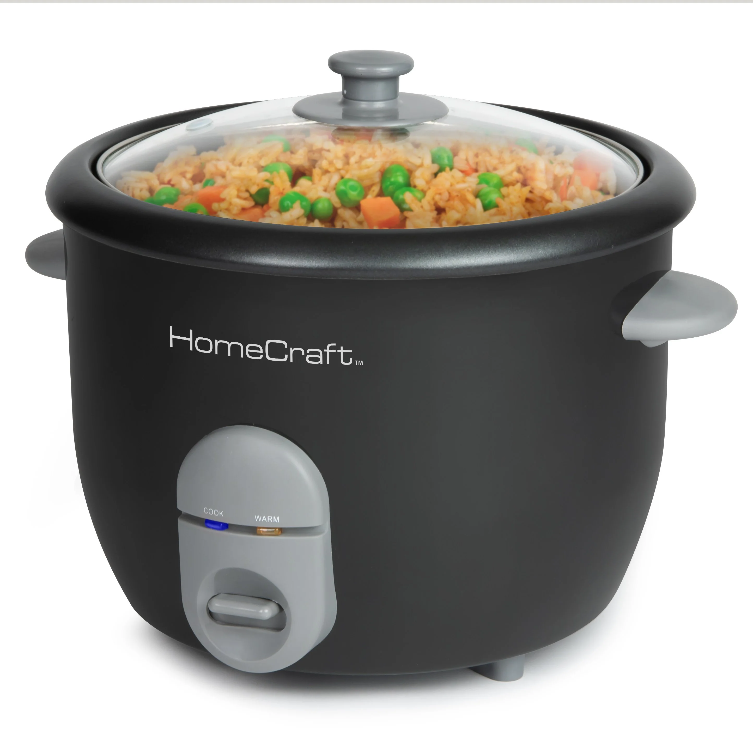 HomeCraft 16-Cup Rice Cooker & Food Steamer - Inhomebuy