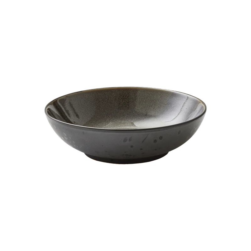 Salad Bowl 24cm Black Grey - Inhomebuy