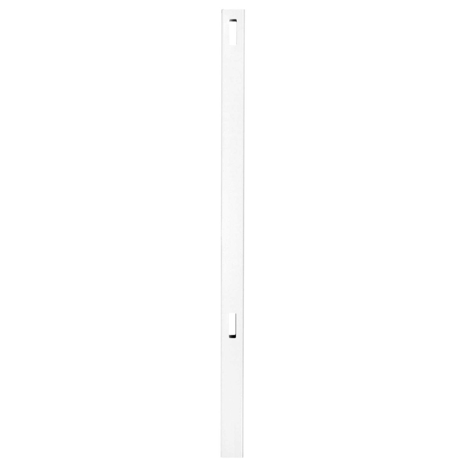 Woodbridge 5 in. x 5 in. x Routed White Vinyl Fence Corner Post Outdoor Essentials - Inhomebuy