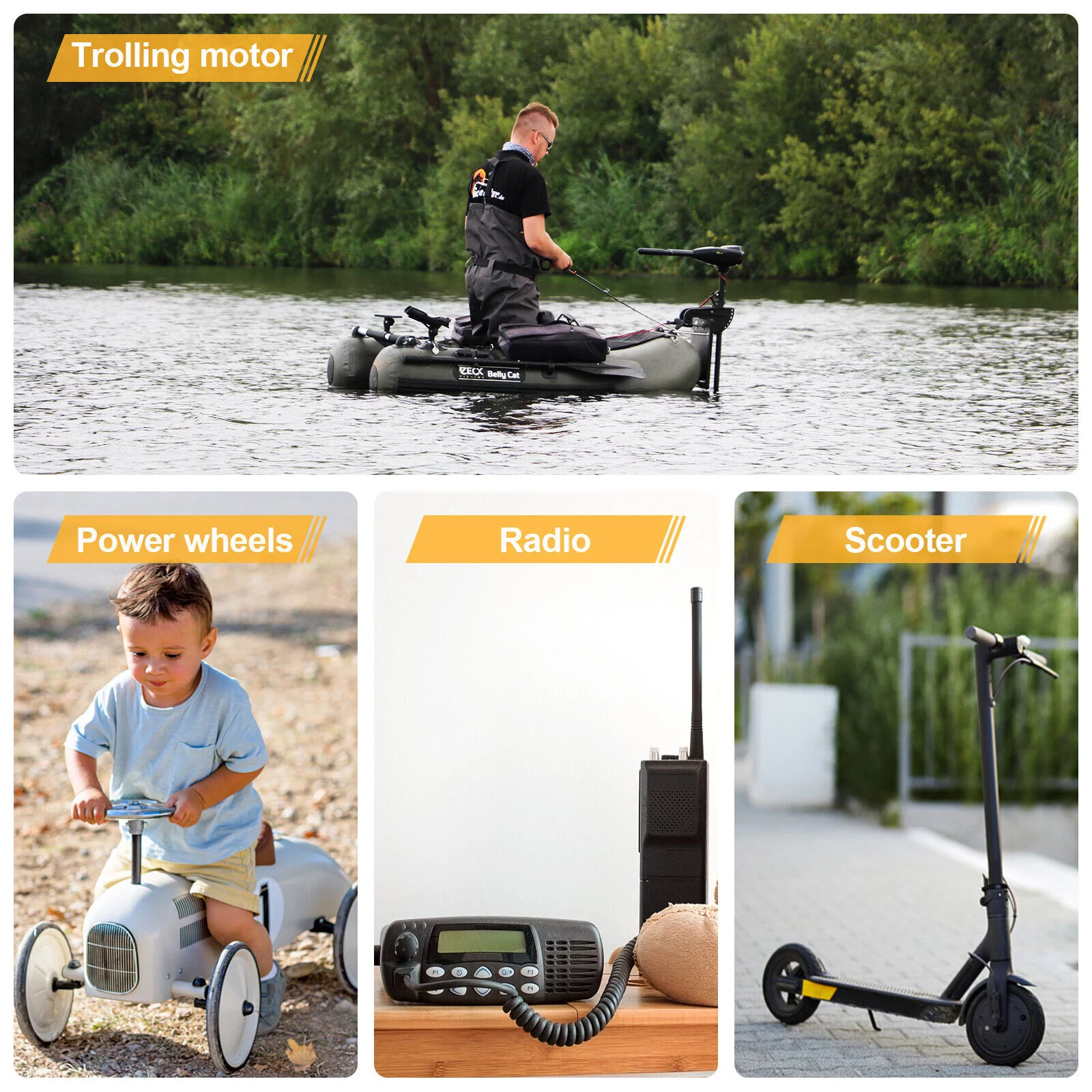 Eco-Worthy 12V 20AH Lithium Battery LiFePO4 Battery Deep Cycle for Outdoor Camping RV Boat Solar System - Inhomebuy