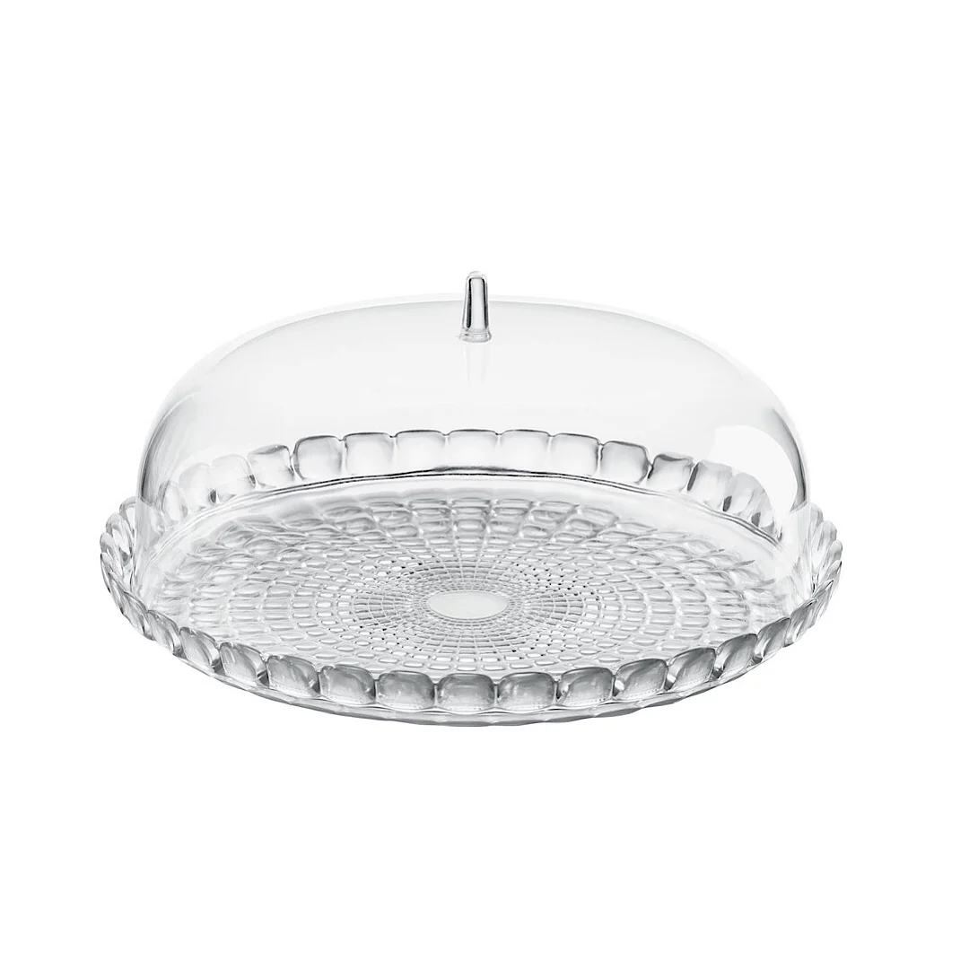 Cake Serving L Set Tiffany Clear - Inhomebuy