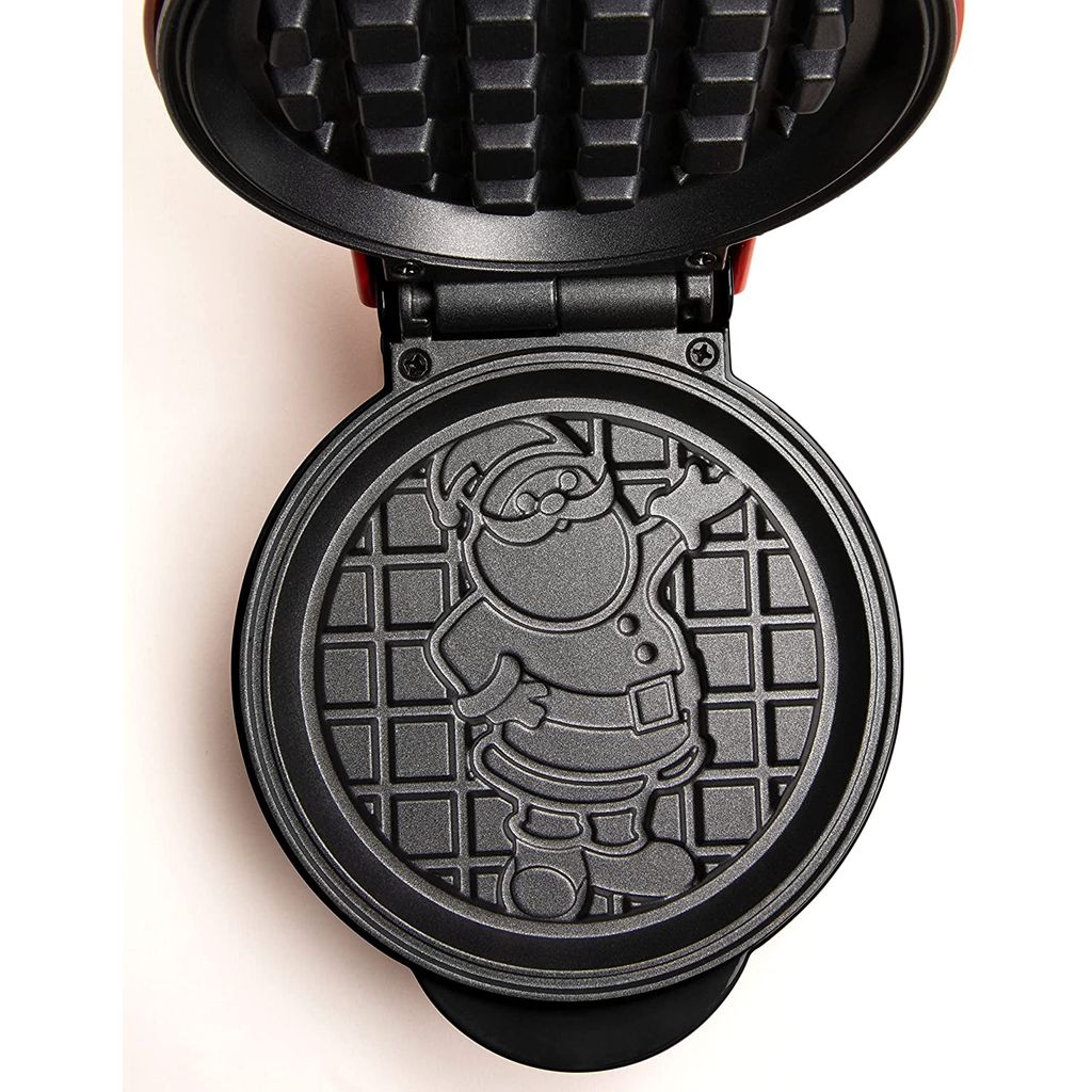 MyMini Personal Electric Santa Waffle Maker - Inhomebuy