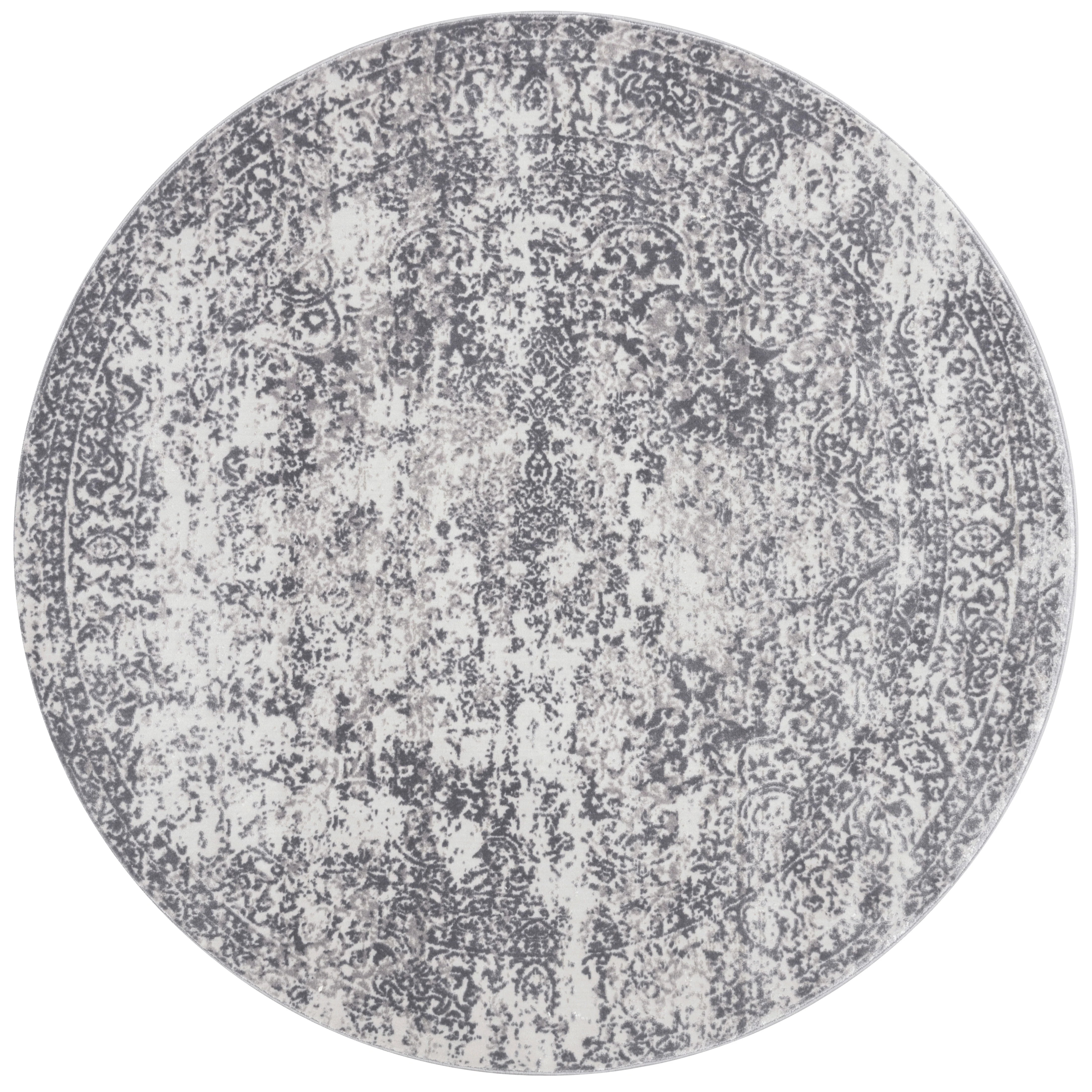 Loloi Rugs Patina Collection Rug in Silver, Lt. Grey - 7'10