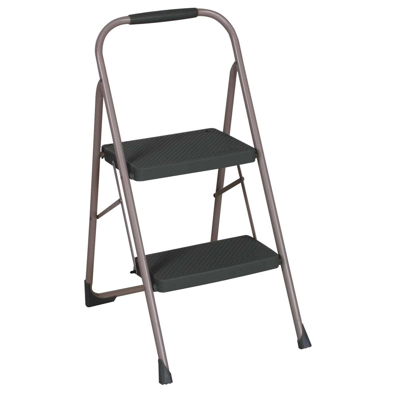 Cosco 2 Step Kitchen Stepper Adult Folding Step Stool - Inhomebuy