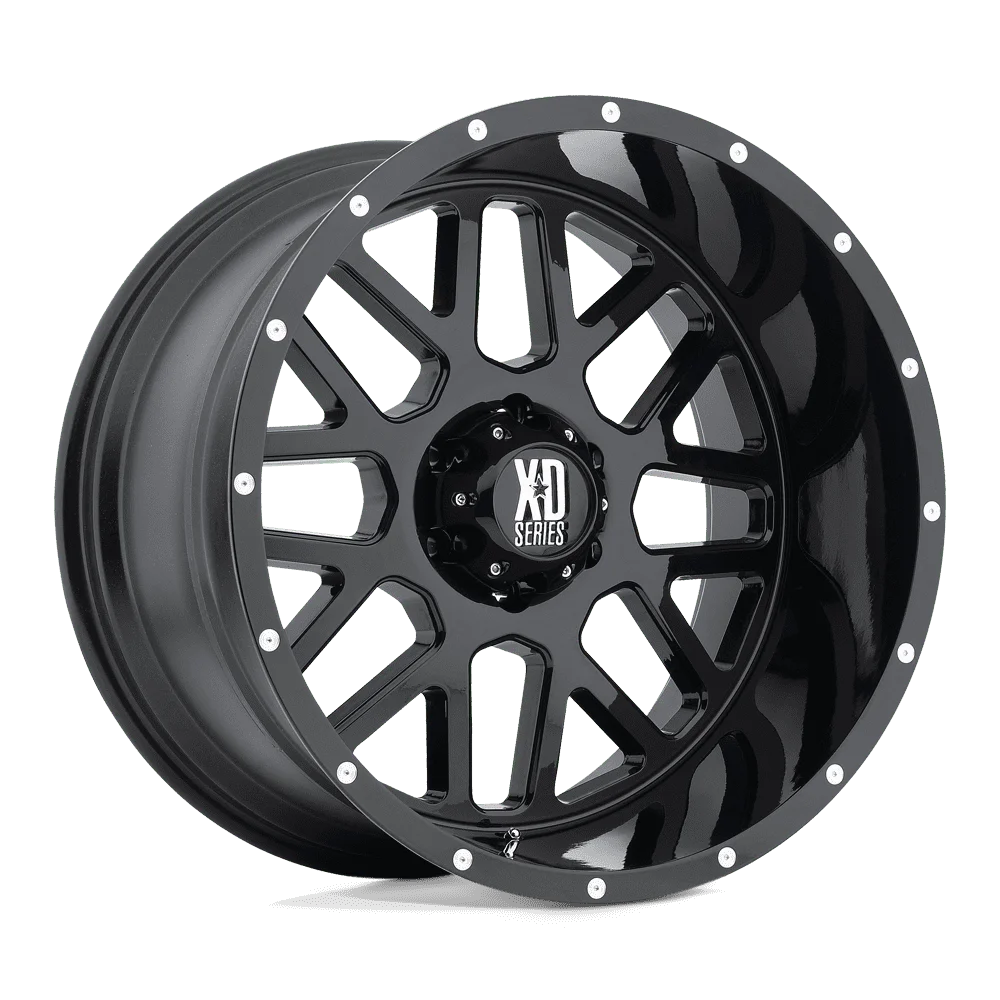 XD Cast Aluminum Rim XD820 18X9 6X5.5 S-BLK 18MM, XD82089068718US - Inhomebuy