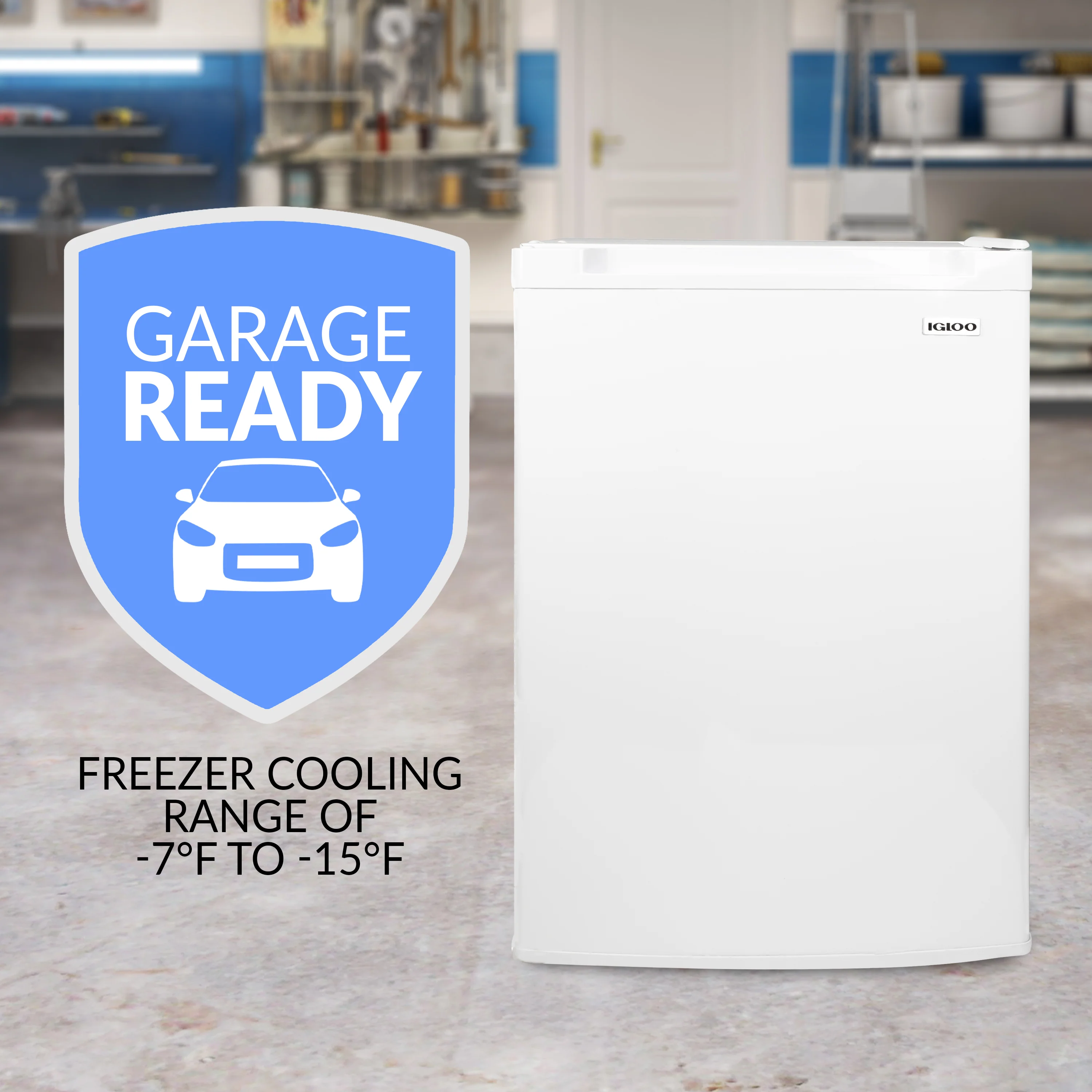 Igloo® 3.0 Cu. Ft. Upright Freezer - Inhomebuy