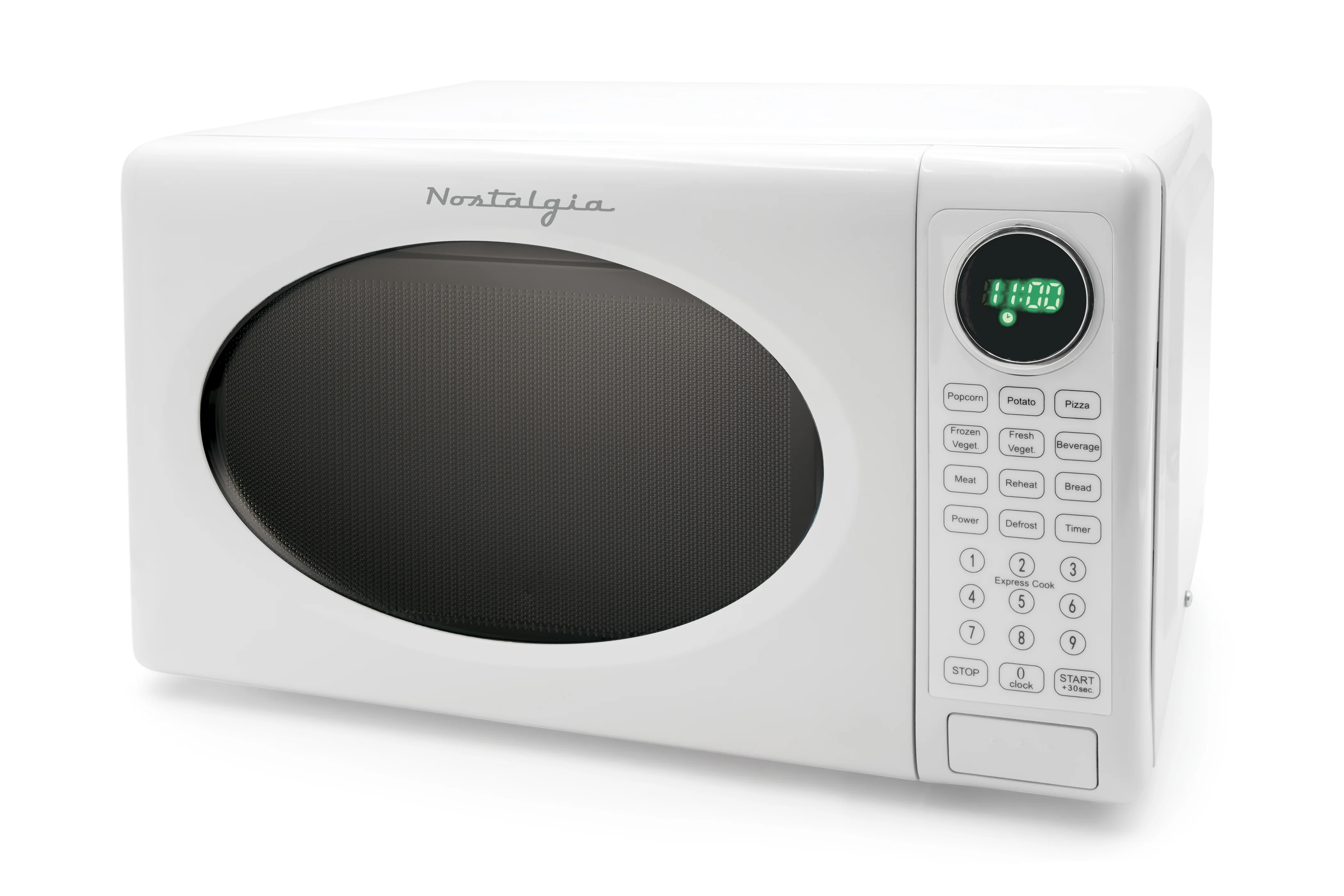 Retro 0.7 Cu Ft Retro Microwave + Accessory Bundle - Inhomebuy