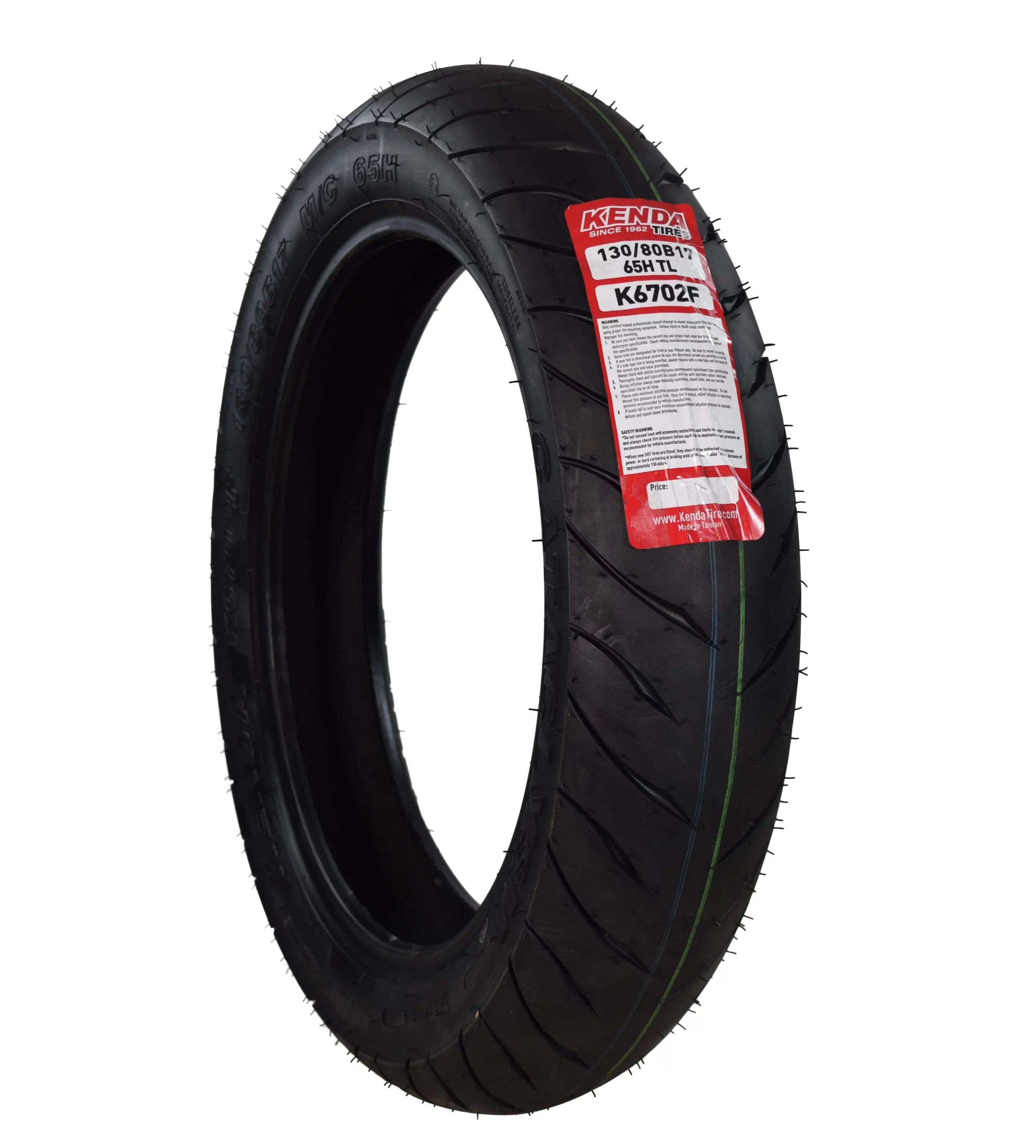Kenda 46702170101 130/80B17  Cataclysm Front Bias Motorcycle Tire 130/80-17 - Inhomebuy