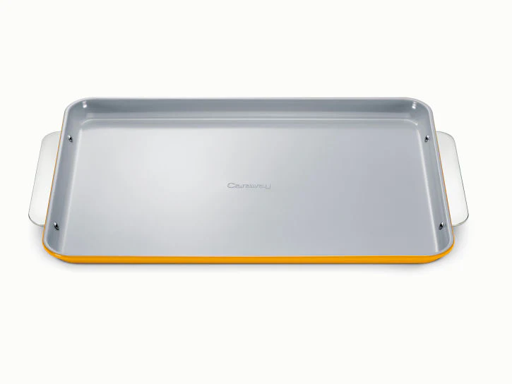Caraway Large Baking Sheet in Marigold - Inhomebuy