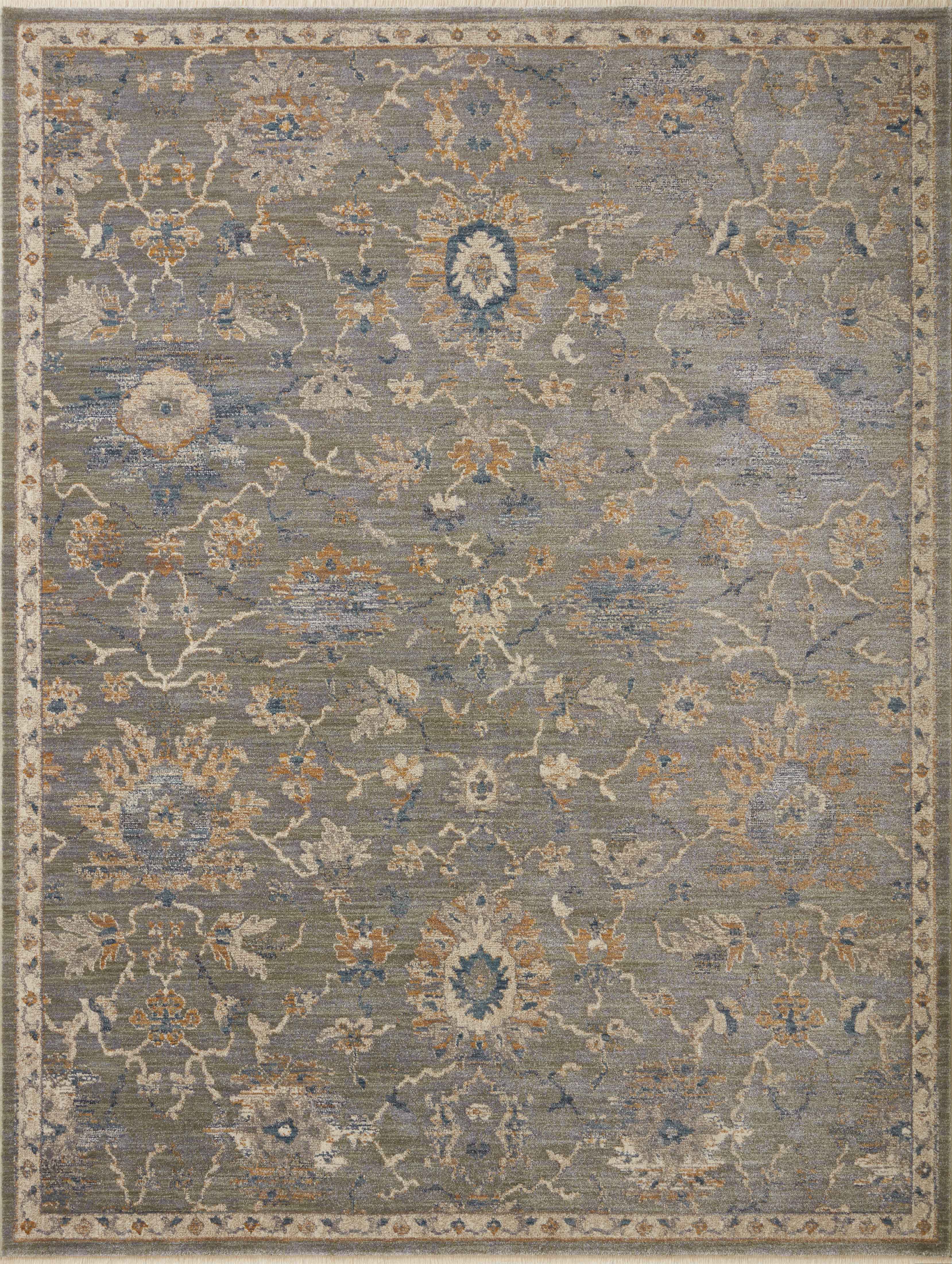 Loloi Rugs Giada Collection Rug in Sage, Gold - 7'10