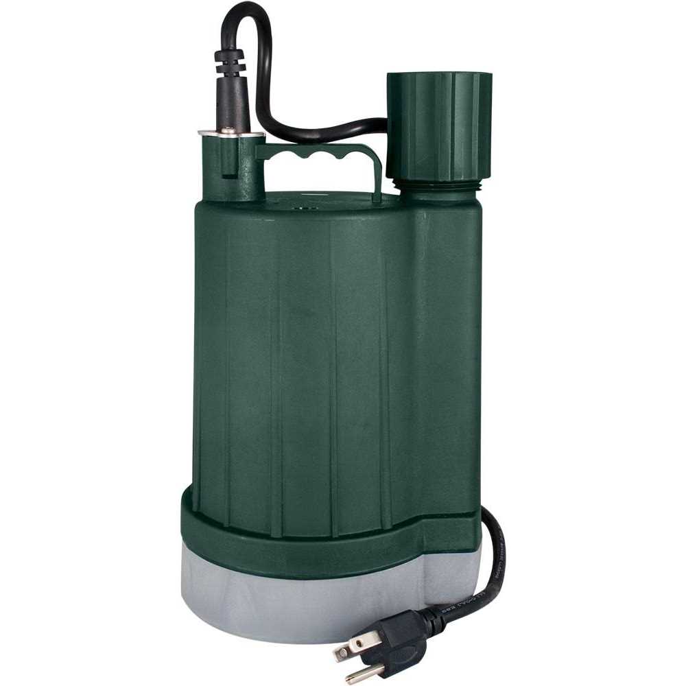 Zoeller 1/2 HP Cast Iron Submersible Sump Pump - Inhomebuy