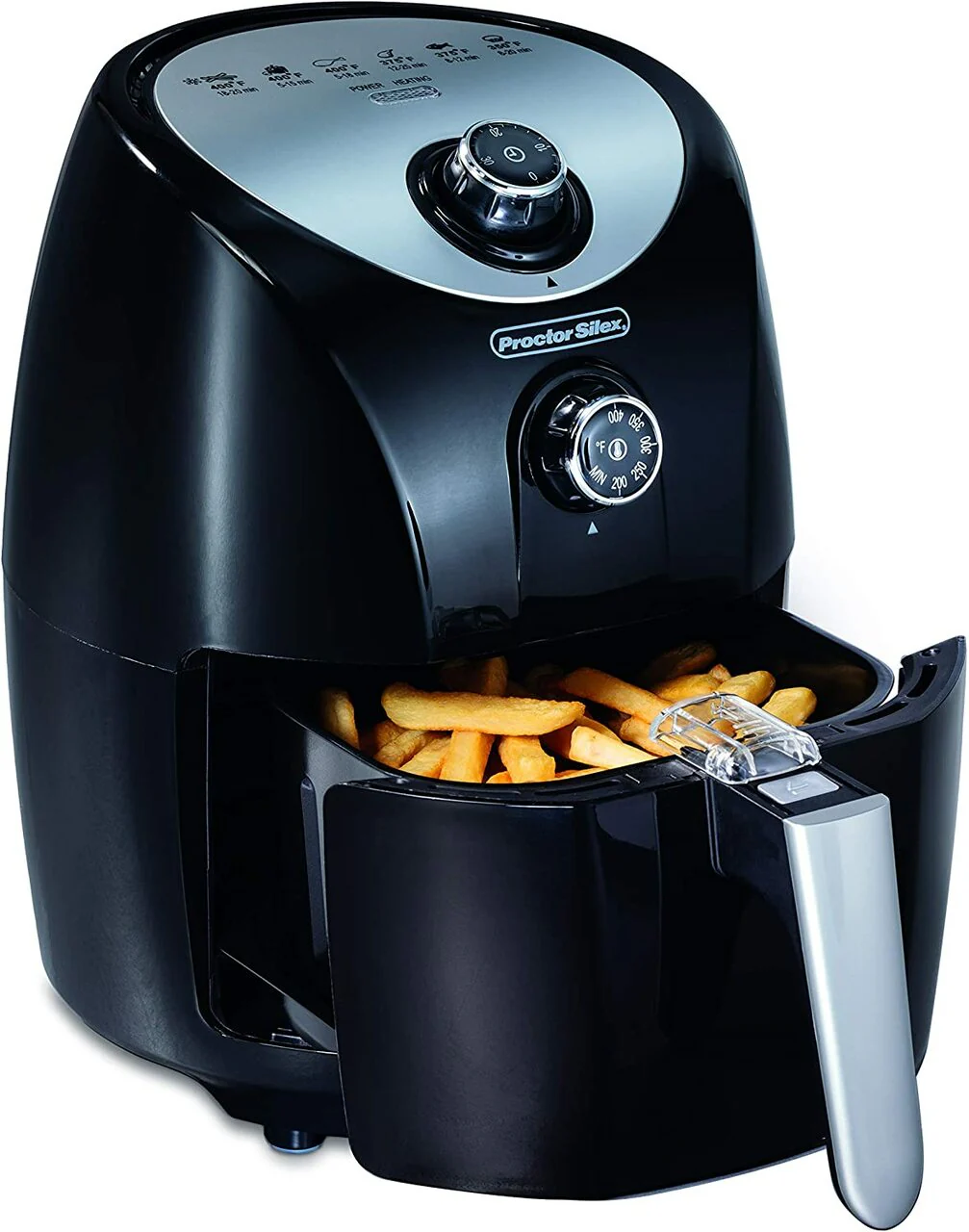 Proctor-Silex Air Fryer: 1.5L capacity, black | 35055 - Inhomebuy