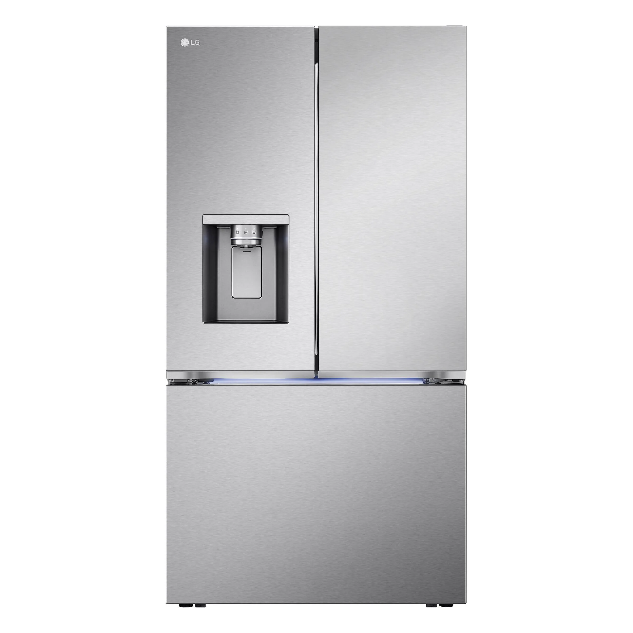 LG 36 IN 26 CU FT. STAINLESS STEEL COUNTER DEPTH MAX FRENCH DOOR REFRIGERATOR WITH COOL GUARD - LRYX - Inhomebuy