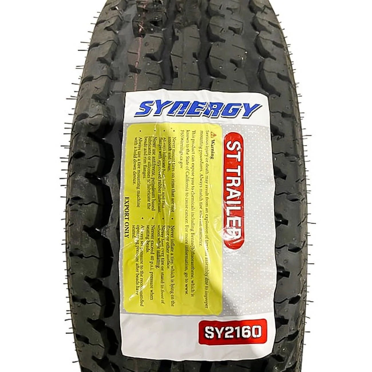 Tire Synergy ST302 ST 205/75R15 Load E 10 Ply Trailer - Inhomebuy