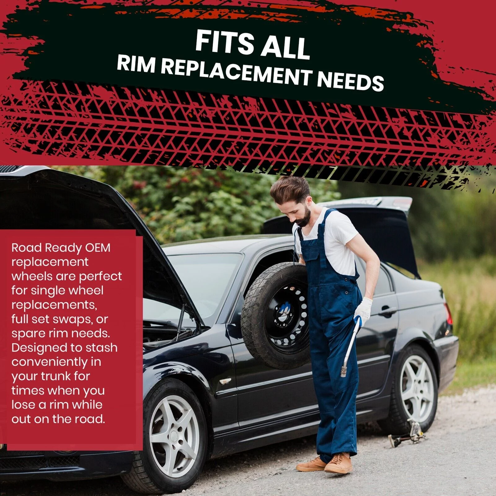 Wheel Rim for 2017-2020 Subaru Impreza 16 in Black Steel Rim Direct Fit - Inhomebuy