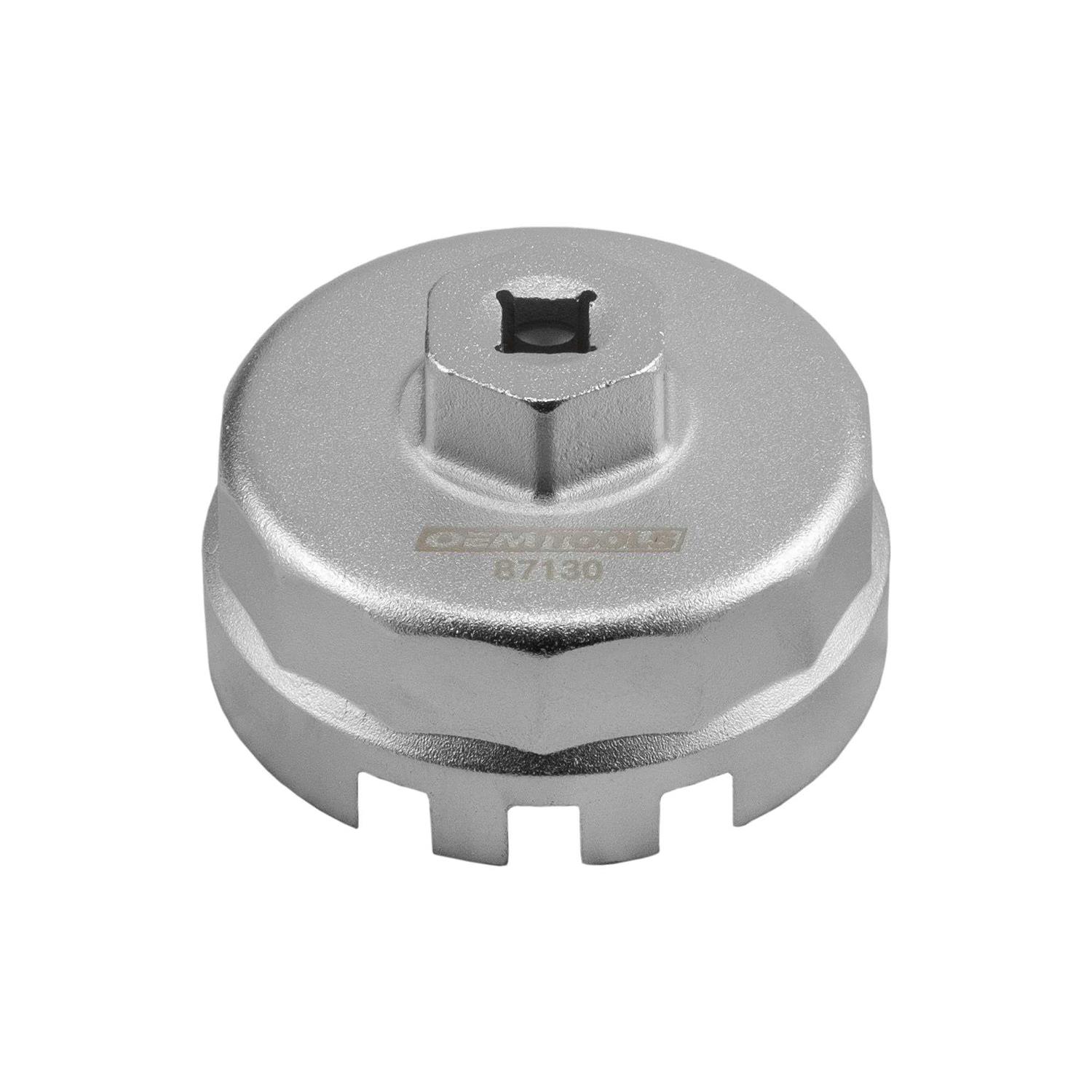 OEMTOOLS 87130 64mm Oil Filter Wrench With 14 Flutes Toyota Lexus - Inhomebuy