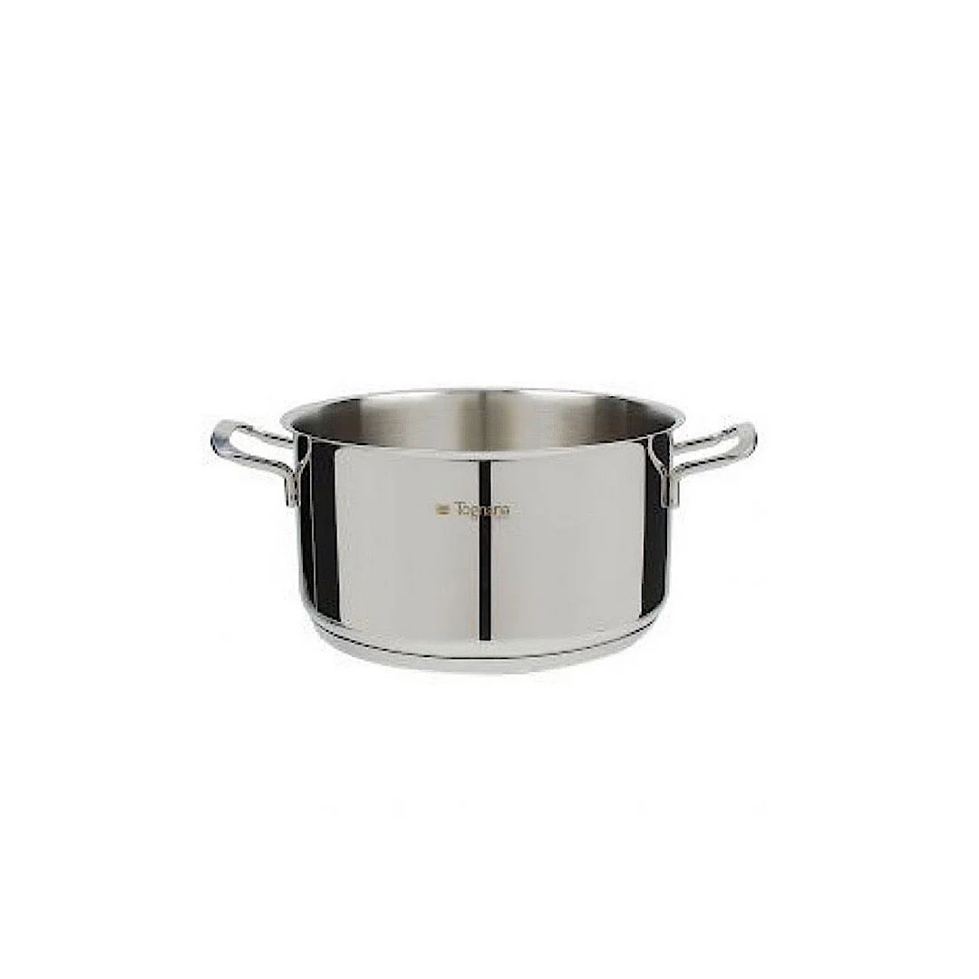 Vanitosa Casserole Stainless Steel with Lid 24cm - Inhomebuy