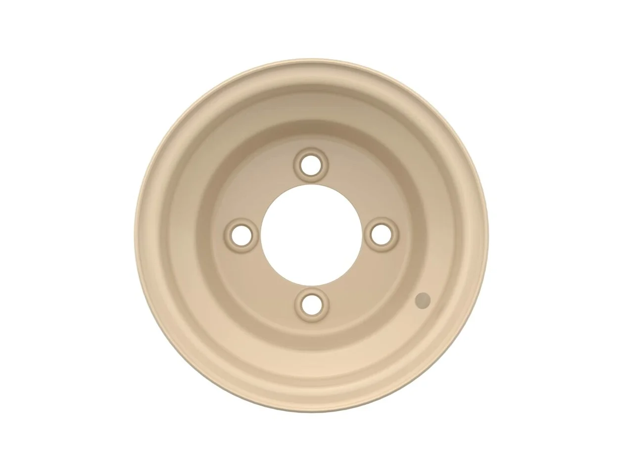 GTW 8 inch Beige Steel Wheel on 18x8.5-8 (18