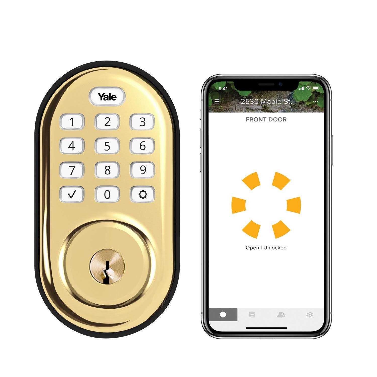 Yale Assure Lock for Andersen Patio Doors, Wi-Fi and Bluetooth - Inhomebuy