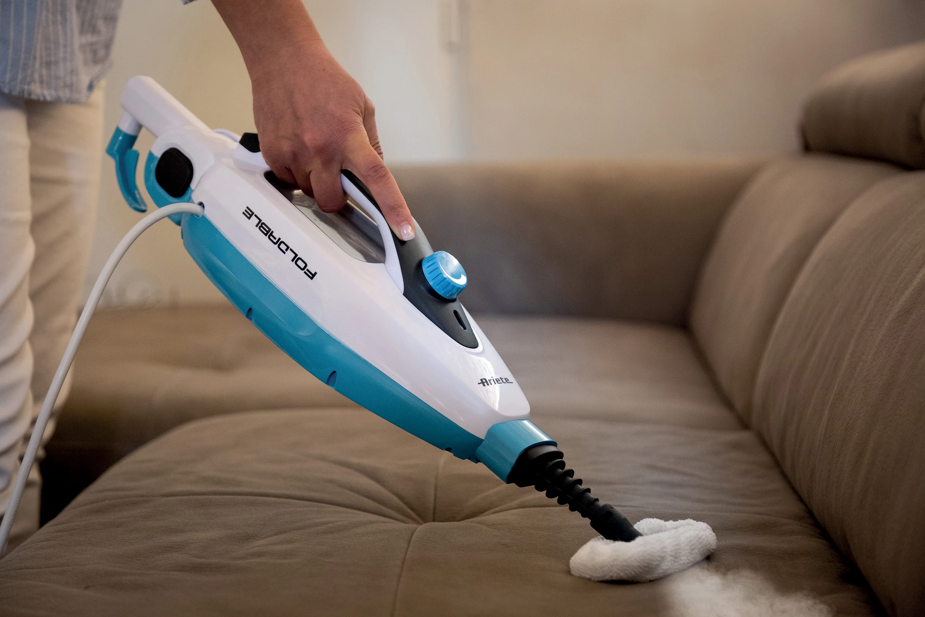 Foldable Floor Steam Mop Cleaner 10in1 1500W - Inhomebuy