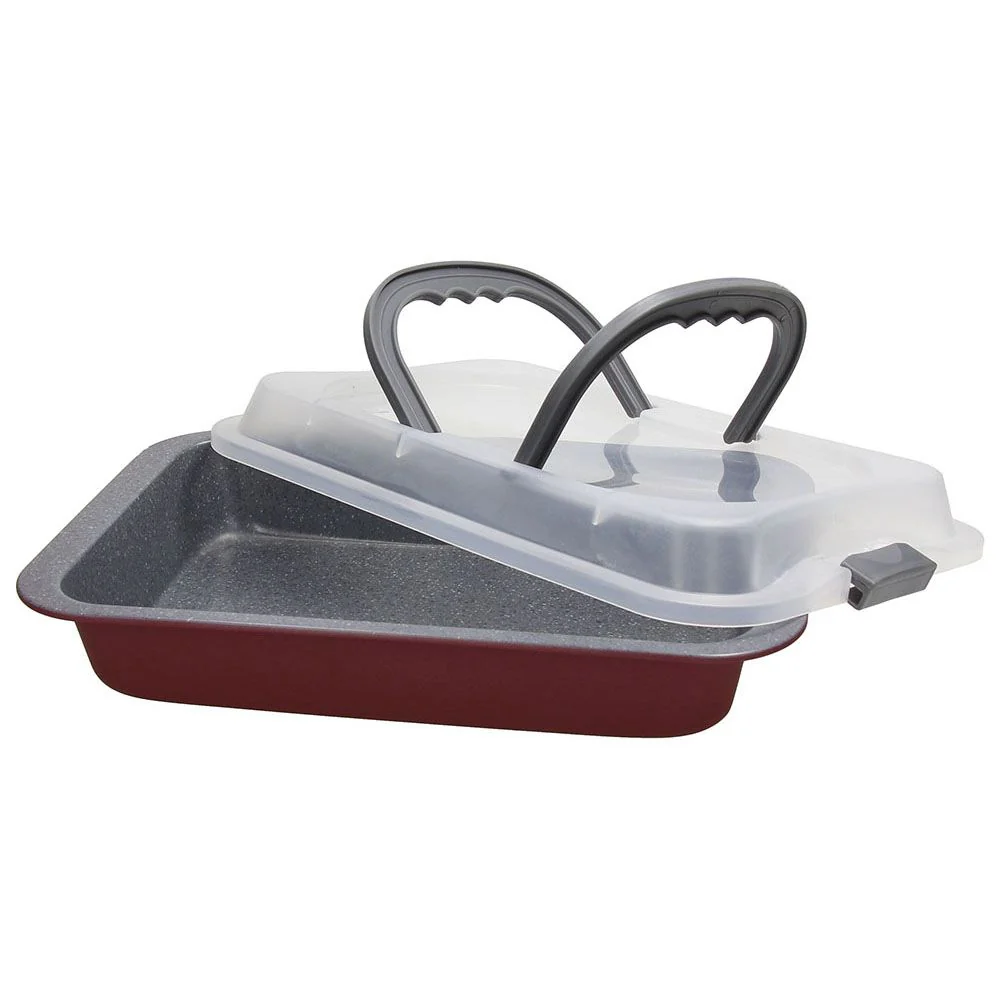 Sweet Cherry Rect. Pan Take Away 32x22x6cm - Inhomebuy