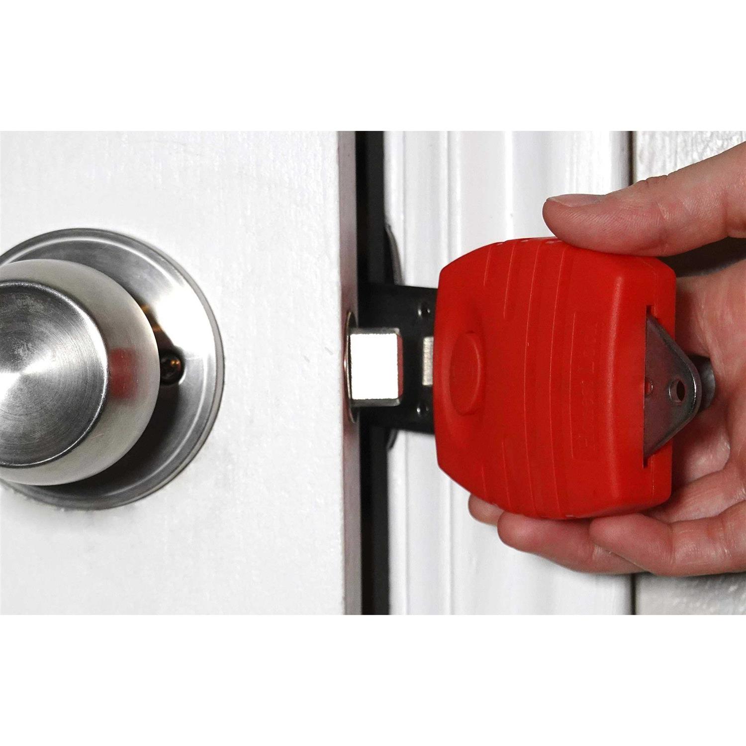Portable Door Lock Hotel Door Locks for Travelers Metal - Inhomebuy