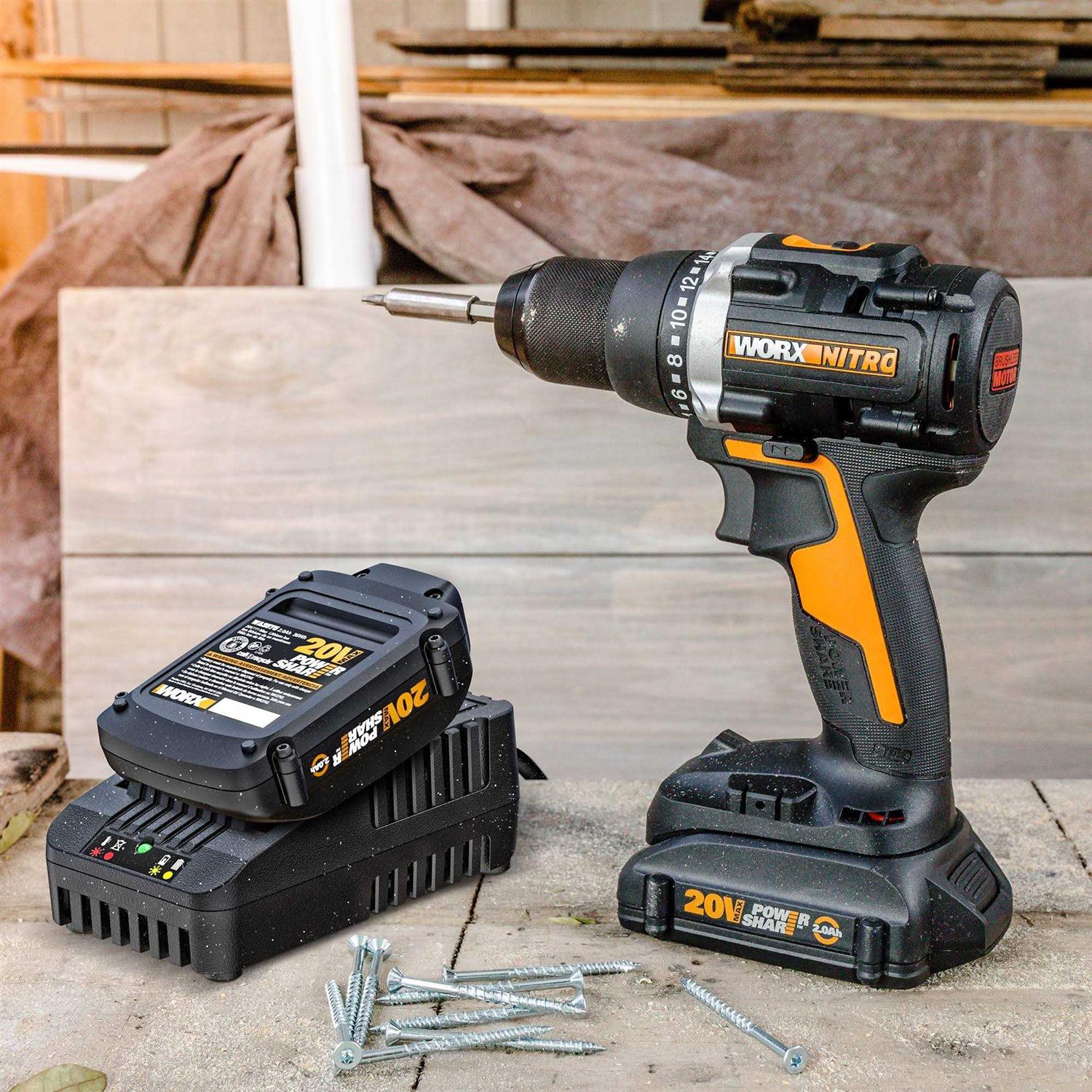 Worx Wa3732 20 Volt 3 Hour Replacement Lithium Ion Battery Charger - Inhomebuy