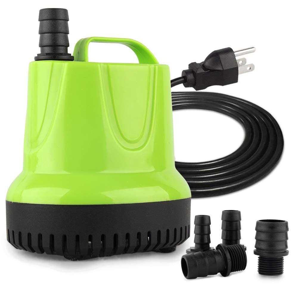 FREESEA Gph Submersible Water Pump for Pond Aquarium Hydroponics Fish Tank Fountain Waterfall - Inhomebuy