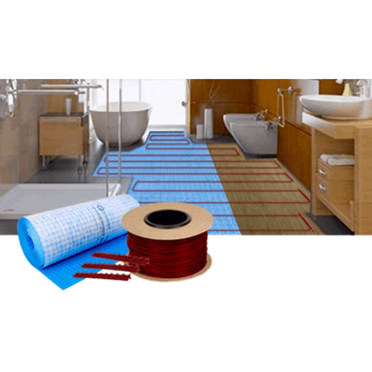 WarmlyYours Tempzone 120V Flex Roll - Inhomebuy