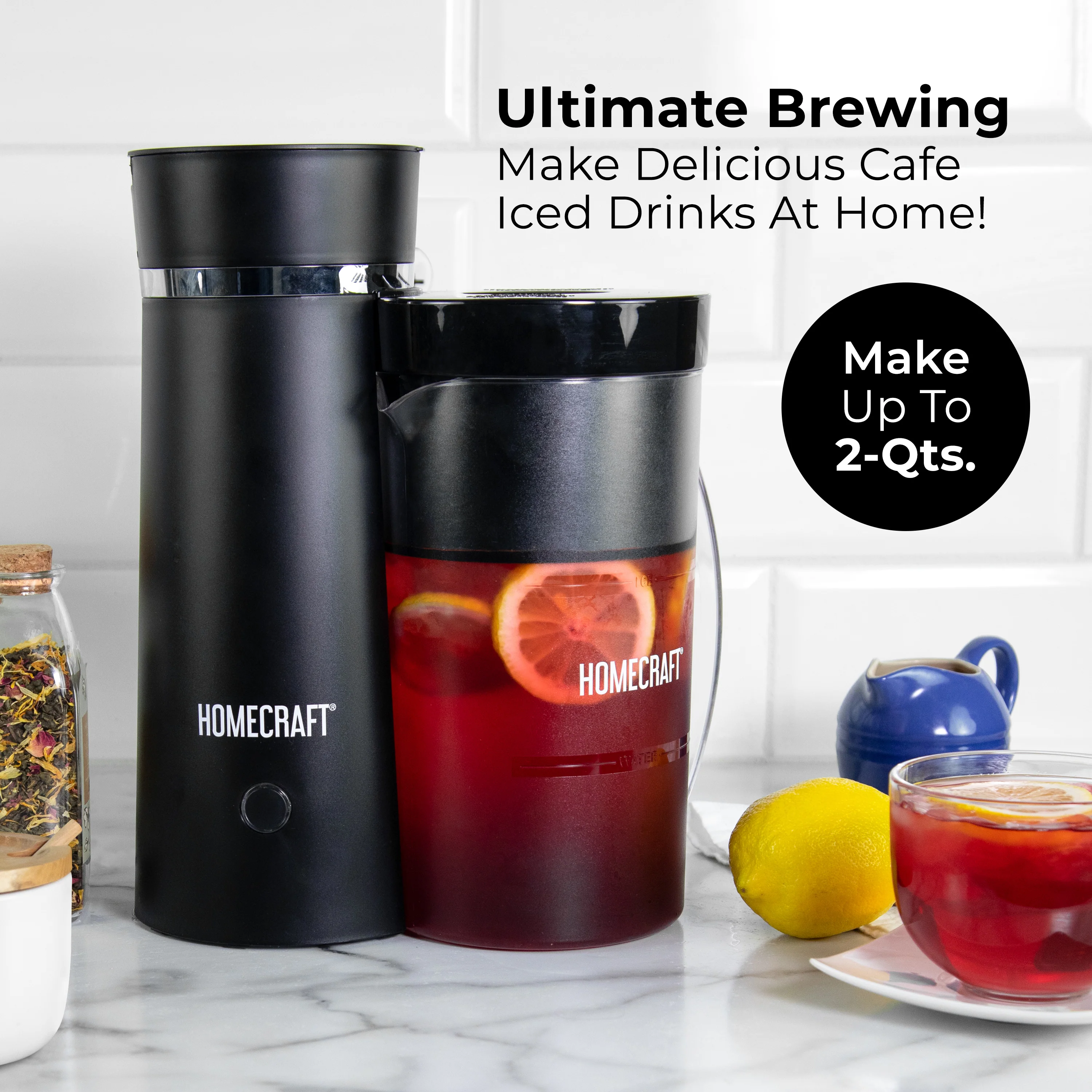 HomeCraft 2-Quart Iced Tea Maker - Inhomebuy