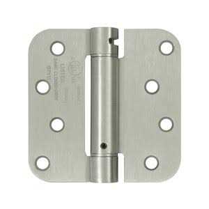 Deltana DSH4R 4 x 4 5/8 Radius Spring Hinge - Inhomebuy