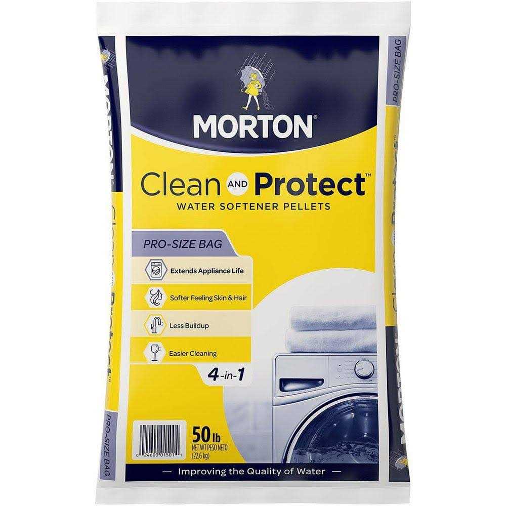 Morton Clean and Protect Water Softener Pellets - Inhomebuy