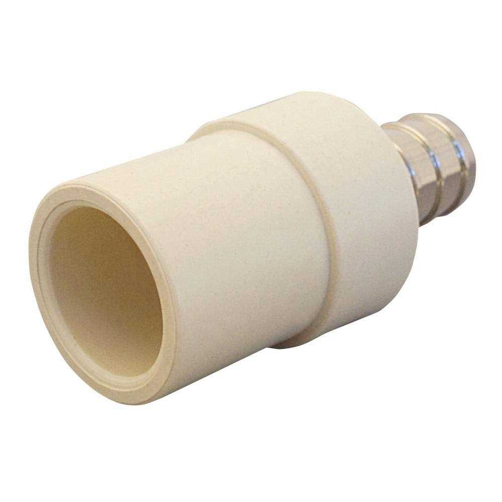 XFITTING 1/2 Pex X 3/8 OD Compression Straight Adapter - Inhomebuy