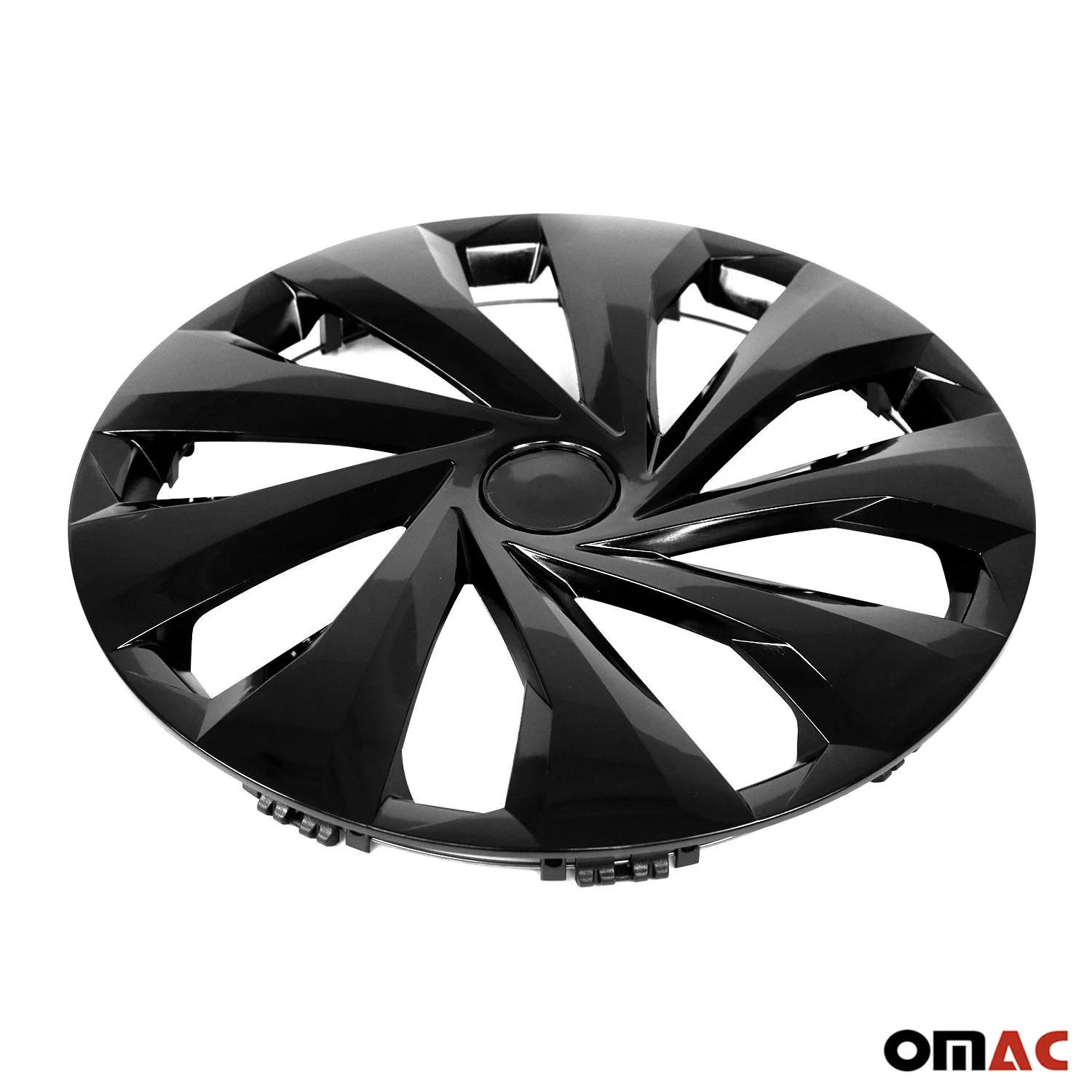OMAC 15 Inch Wheel Rim Covers Hubcaps for Subaru Impreza Black - Inhomebuy